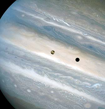 ハッブル宇宙望遠鏡が写した木星の画像