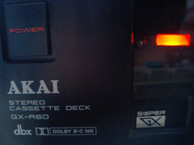 AKAI製カセットデッキ“GX-R60”